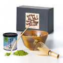 Pack Matcha poudre de thé vert et coffret japonais
