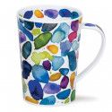 Mug Argyll blobs bleu vert Dunoon 50cl Mug Argyll blobs bleu vert Dunoon 50cl