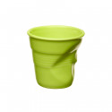 Gobelet froissé expresso en porcelaine couleur verveine Revol 8cl Gobelet froissé expresso en porcelaine couleur verveine Revol 8cl