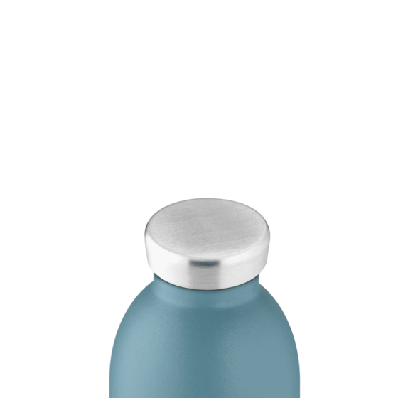 Bouteille isotherme double paroi bleue poudrée 50cl