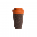 Tasse isotherme en marc de café Weducer cayenne 35cl