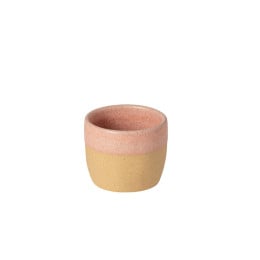 Gobelet en grès recyclé rose Arenito 7cl