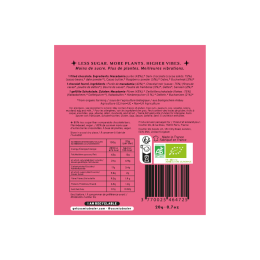 Carré chocolaté framboise et sarrasin Bio 20g
