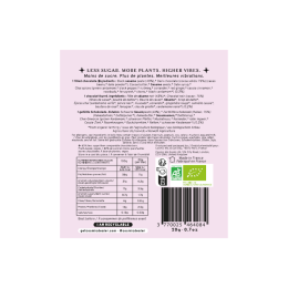 Carré chocolaté sésame noir et chaï Bio 20g
