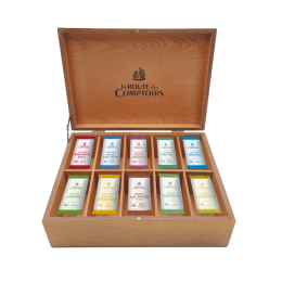 Coffret thés assortiment sachets voile x100 LRDC