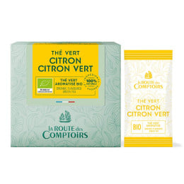 Thé vert Citron - Citron vert Bio X40 LRDC
