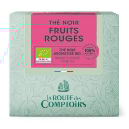 Thé noir Fruits rouges Bio X40 LRDC