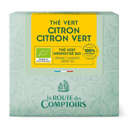 Thé vert Citron - Citron vert Bio X40 LRDC