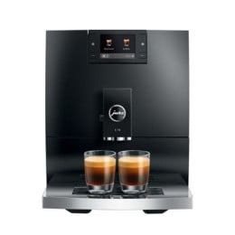 Assortiment Jura C9 Piano black EA 15753 et 3 paquets de café + 2 verres expresso 8,5cl offerts
