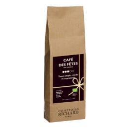 Café des fêtes Bio 250g - Comptoirs Richard