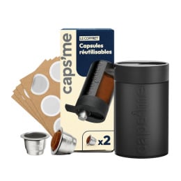 Set capsule réutilisables & shaker capsme