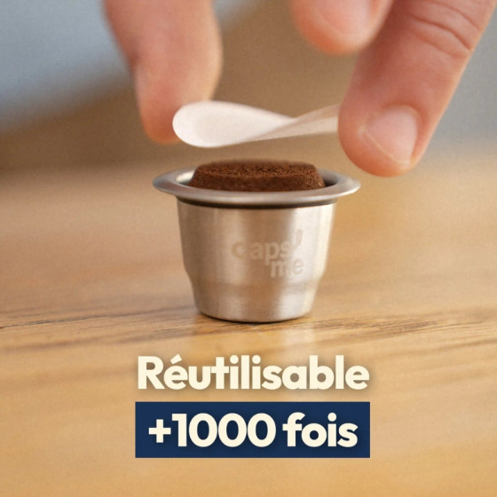 Set capsule réutilisables & shaker capsme
