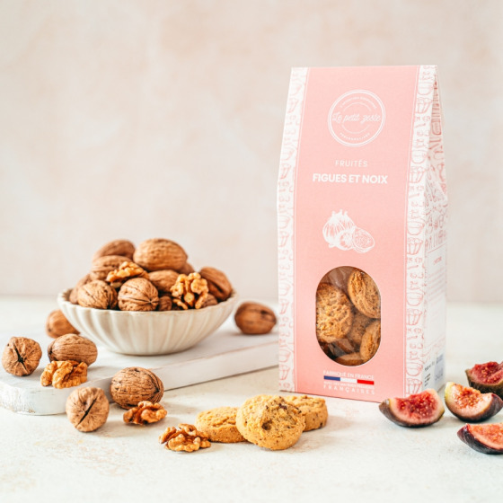 Sablés figues et noix 110g