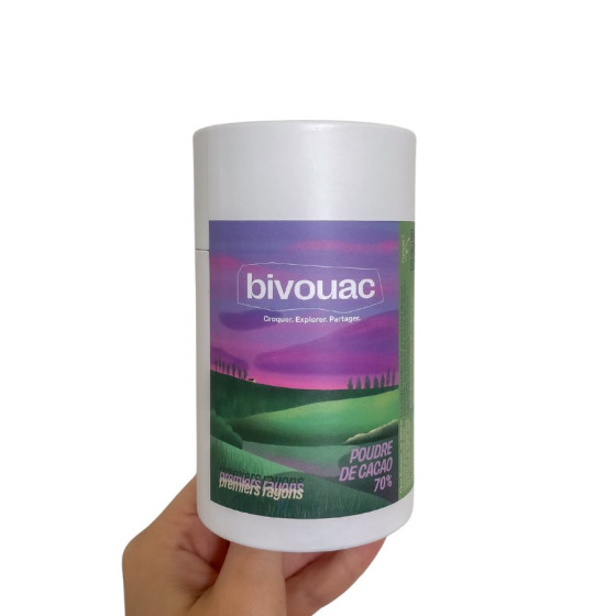 Cacao en poudre 70% - Bivouac 200g