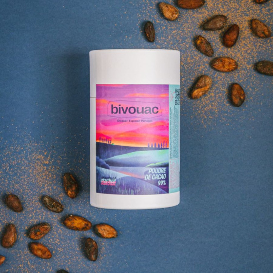 Cacao en poudre 99% - Bivouac 200g