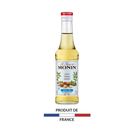 Sirop noisette sans sucre 25cl