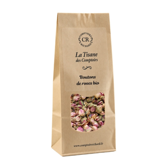 Tisane Boutons de roses Bio (Rosa Damascena) 30g