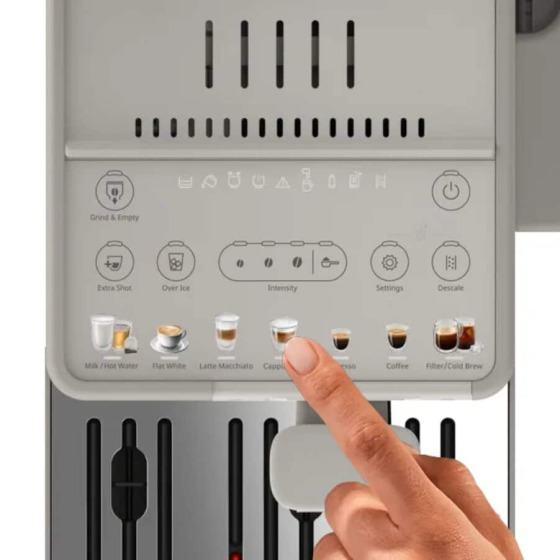 Machine à café grains DELONGHI RIVELIA START FEB 4255.BG BEIGE SABLE