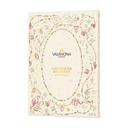 Calendrier de l'avent chocolat Valrhona 195g