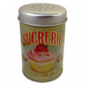 Sucrier poudreur métal Lady Cupcake