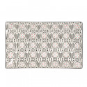 Plateau céramique Santiago feuilles et étoiles 29x17cm