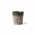 Gobelet en grès moucheté marron 18cl